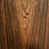 Vintage Mid-Century Modern Danish Rosewood Coffee Table with Shelf, 1960s