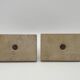 Vintage French Art Deco Fish Book Ends - Marble and Spelter Bookends