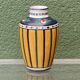 Glazed terracotta vase, signed Alfred Renoleau, 1930s.