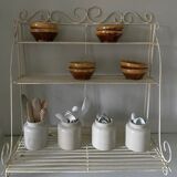 Kitchen shelf, three trays