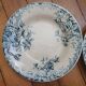 2 deep plates Terre de Fer Gien
