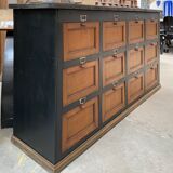 Old piece of furniture with valves