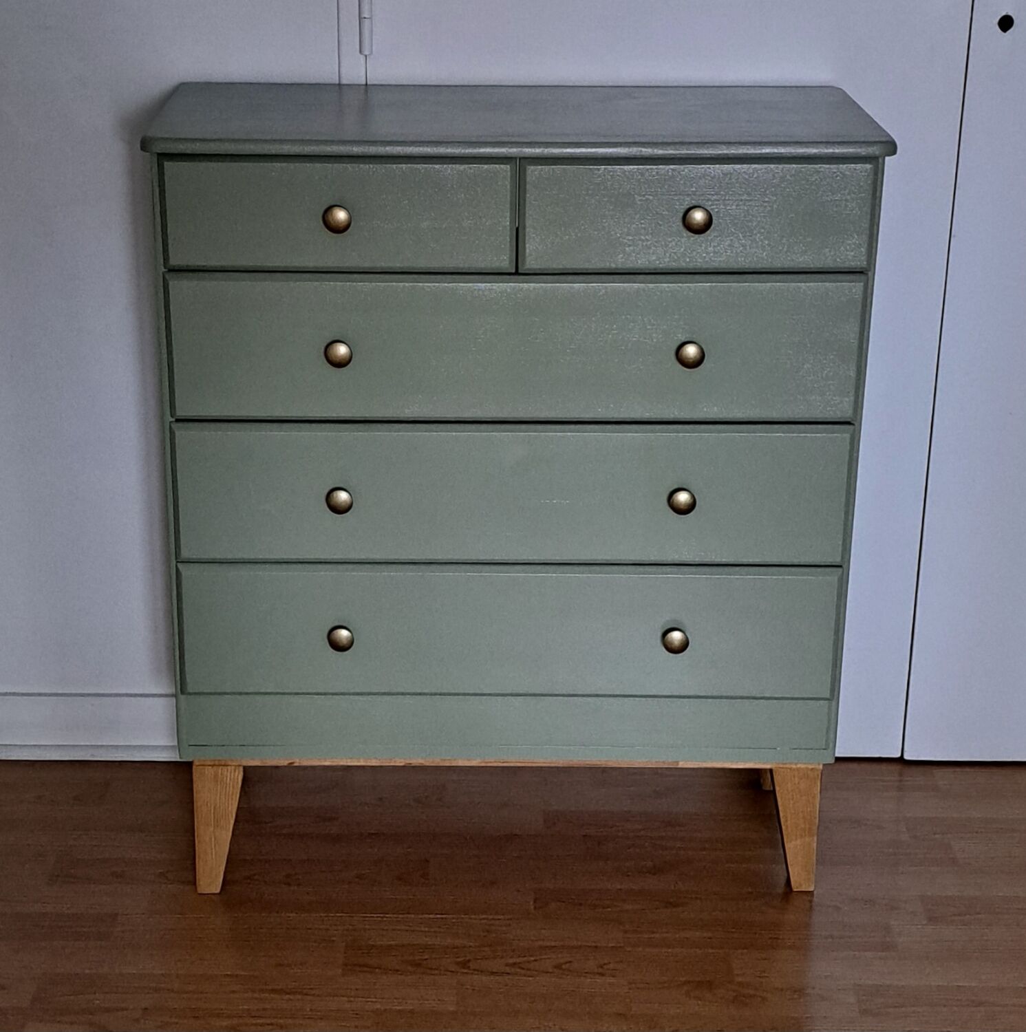 Rød Sødgren chest of drawers forest green