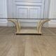 Table basse fausse défense d’éléphant, 1970s