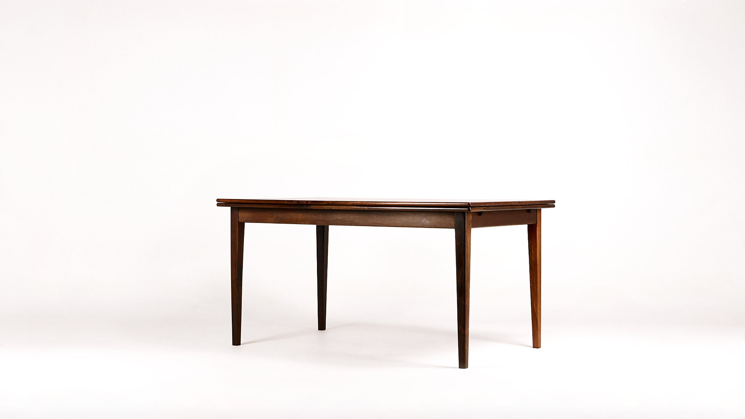 Rosewood dining table, Ivan Gern Møbelfabrik. Denmark, C.1960