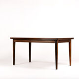 Rosewood dining table, Ivan Gern Møbelfabrik. Denmark, C.1960