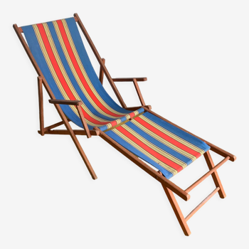 Transat chaise longue bain de soleil