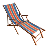 Transat chaise longue bain de soleil