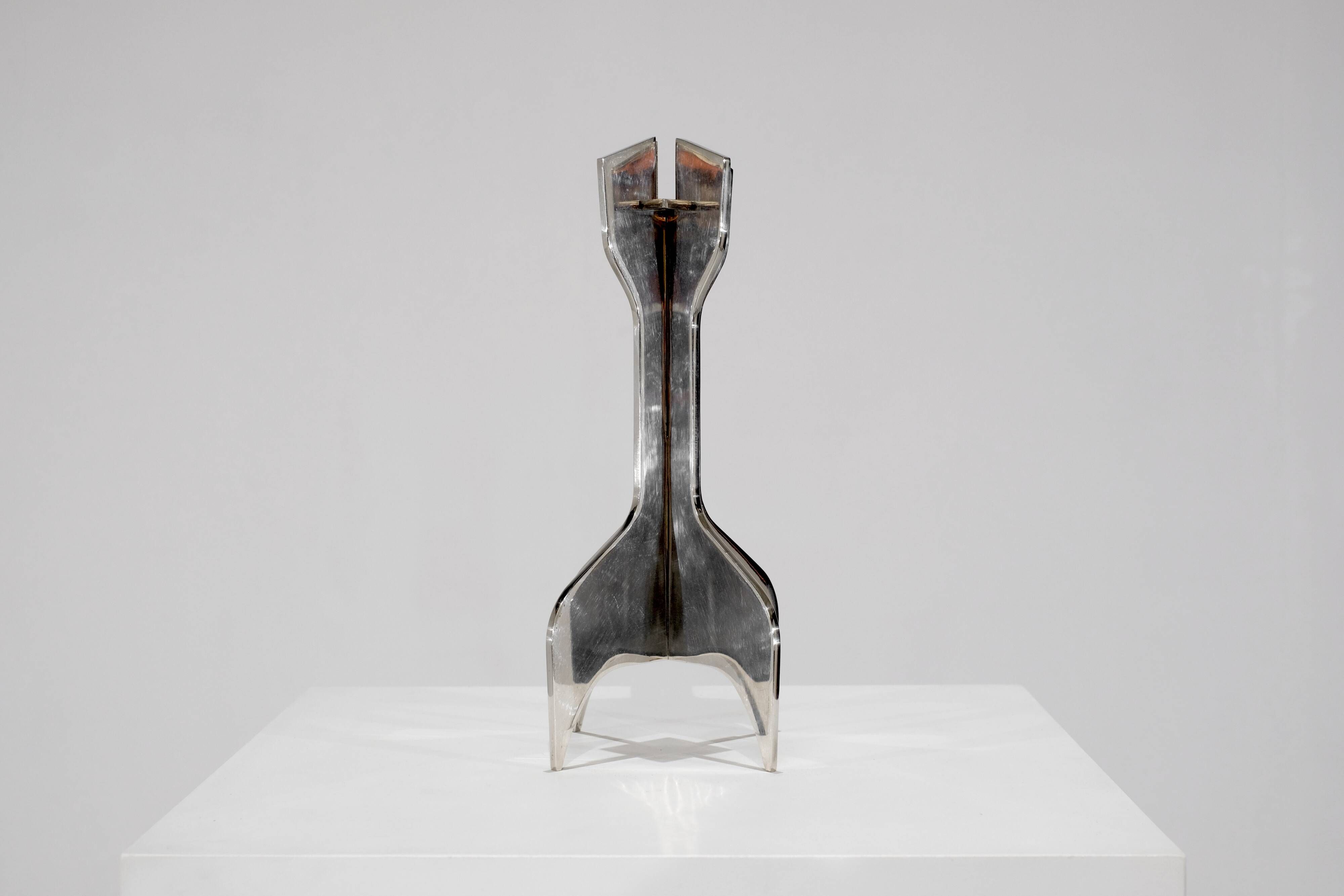 Candle holder by Marcel Breuer for Gavina, Italy, 1960s.