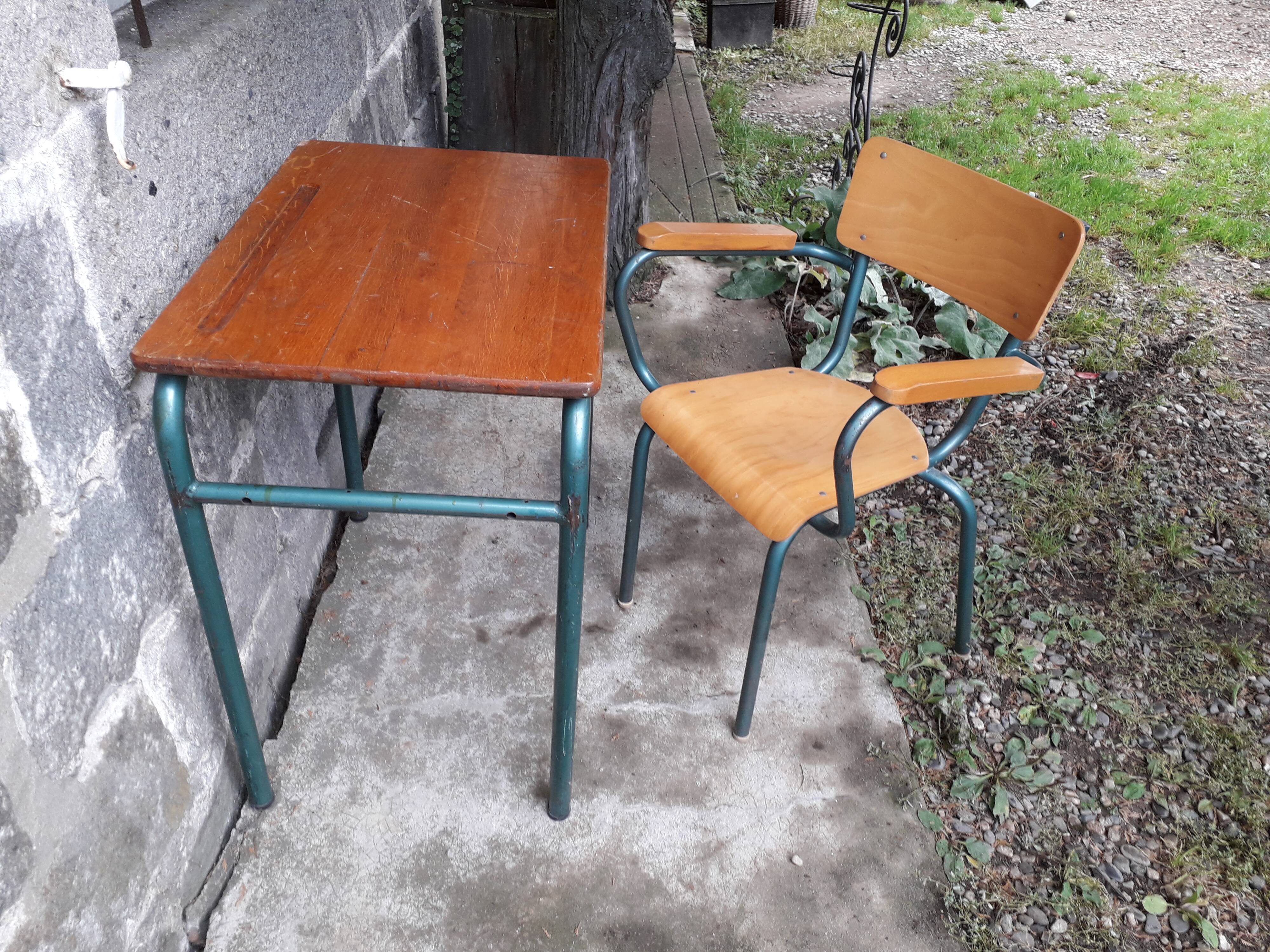 Schoolmaster's office and chair