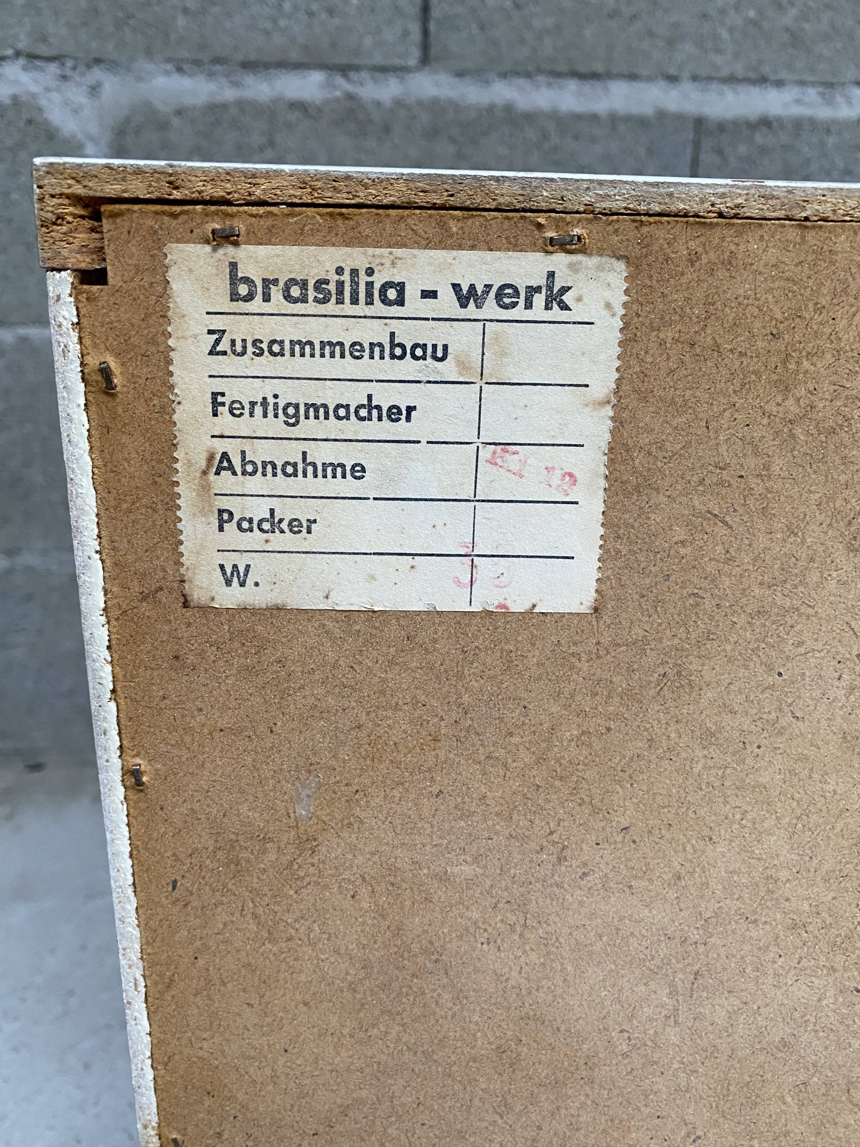Vintage chest of drawers Brasilia werk