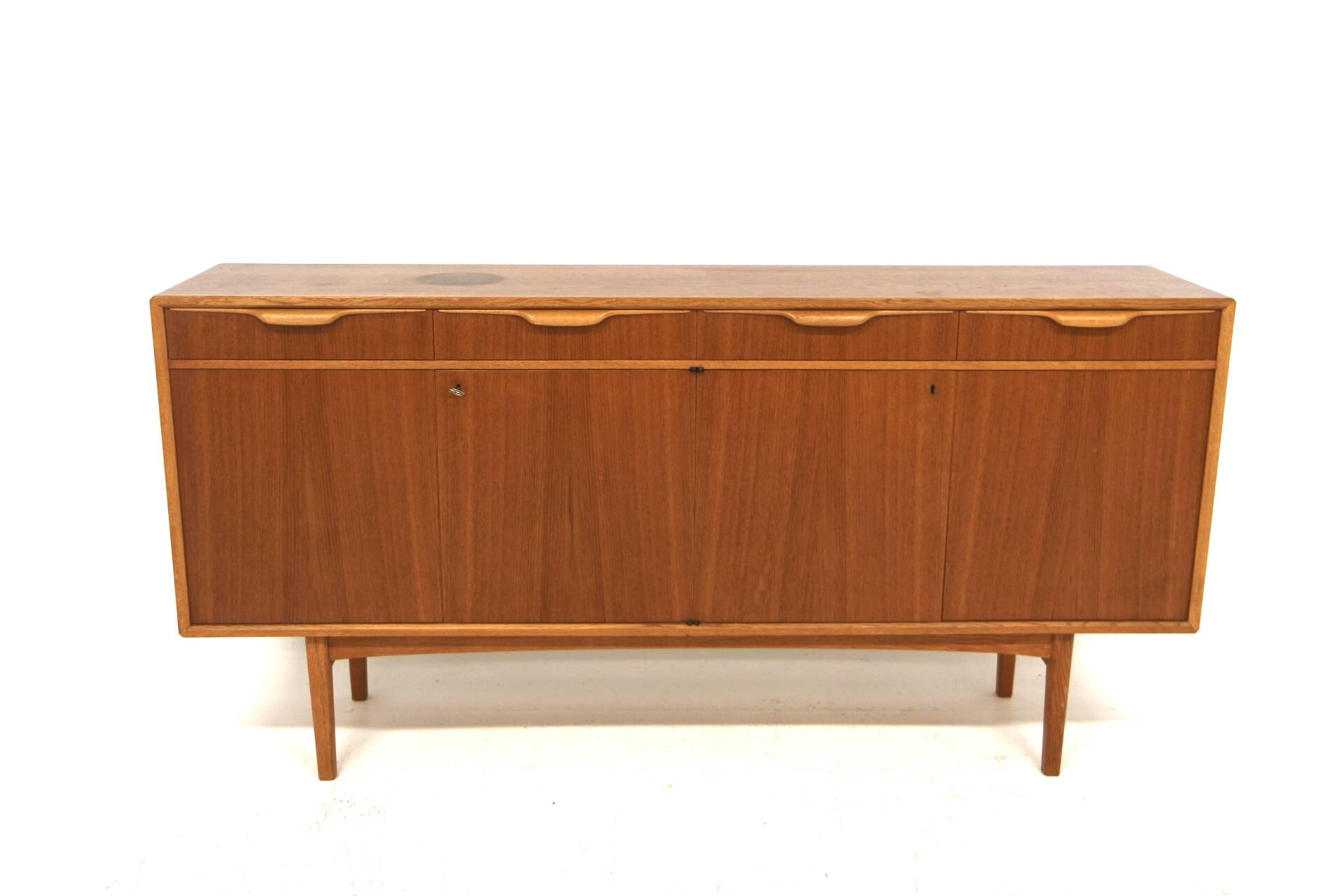 Scandinavian teak sideboard, Bertil Fridhagen, Bodafors, Sweden, 1960