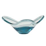 Glass platter, Danish design, 1960s, manufacturer: Holmegaard