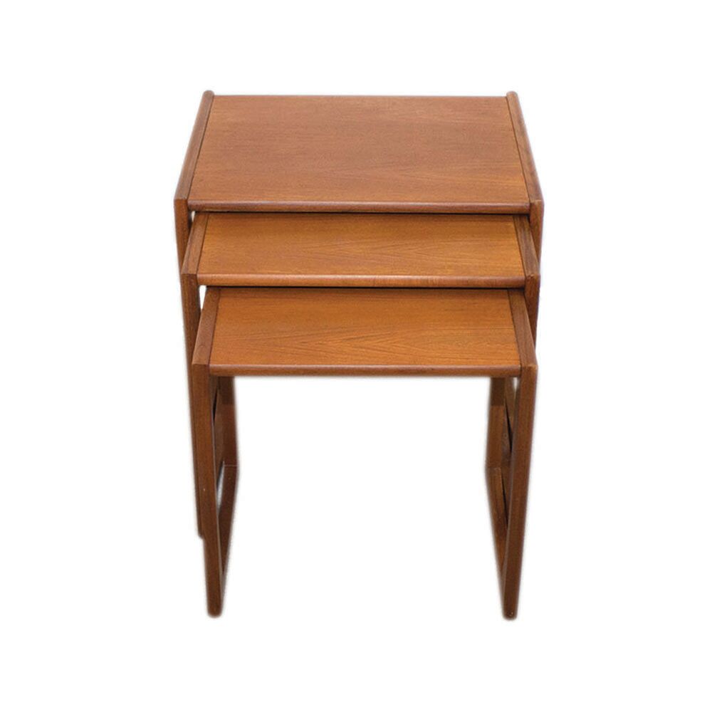 Quadrille nesting tables made by G-Plan in the 1960s