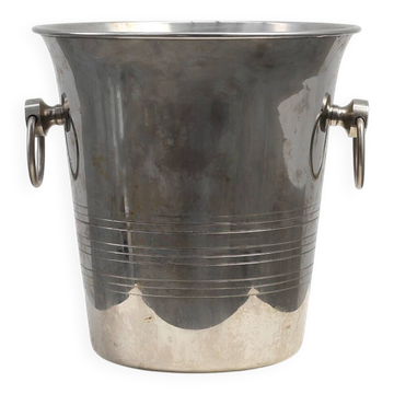Art Deco silver plated Wine Cooler, France 1930s