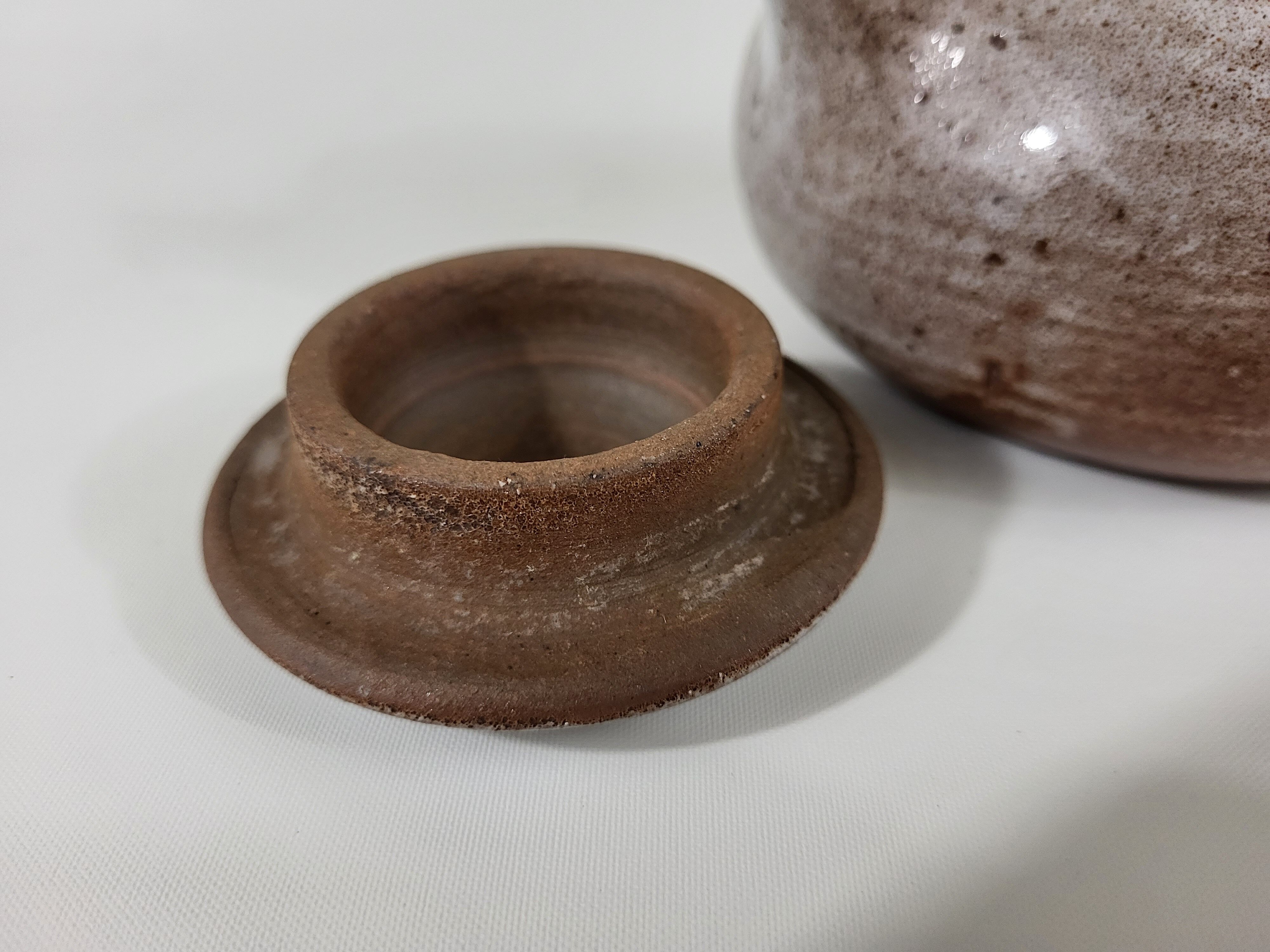 Stoneware teapot by Ratilly J&N Pierlot Puisaye