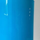 Pair of IKEA Lykta lamps in turquoise opaline