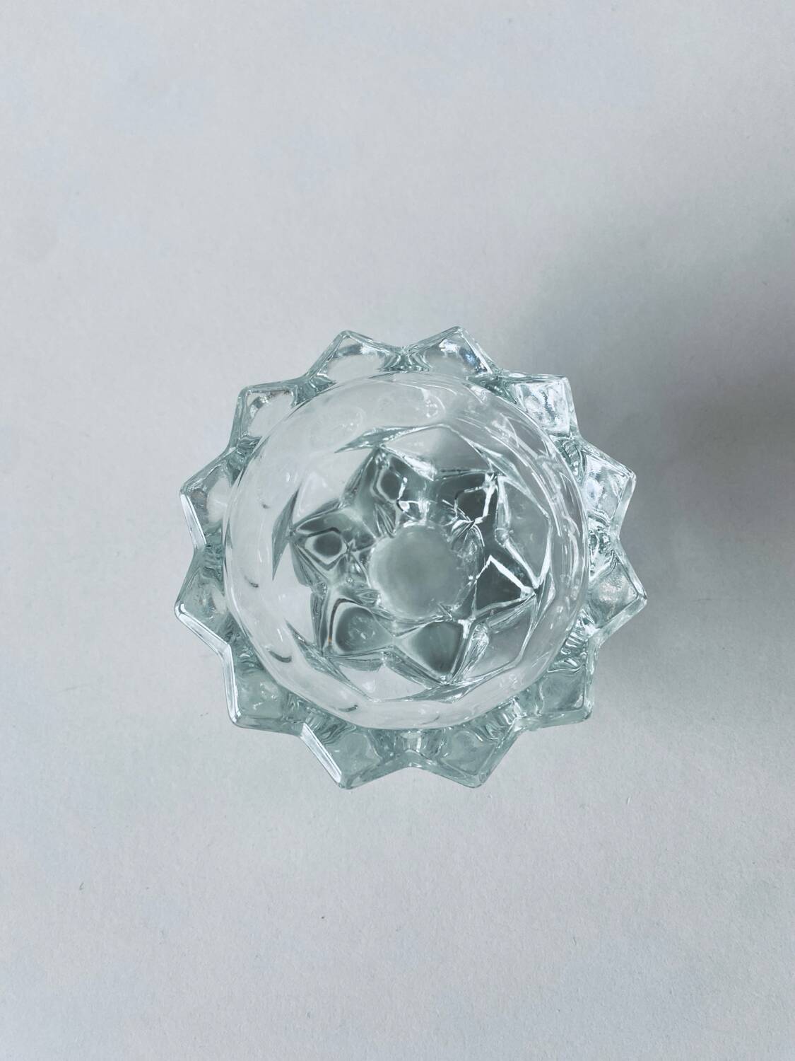 Crystal star candle holder