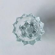 Bougeoir étoilé en cristal