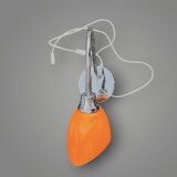 IKEA Kaskad A9308 table lamp in orange opaline glass, 1995