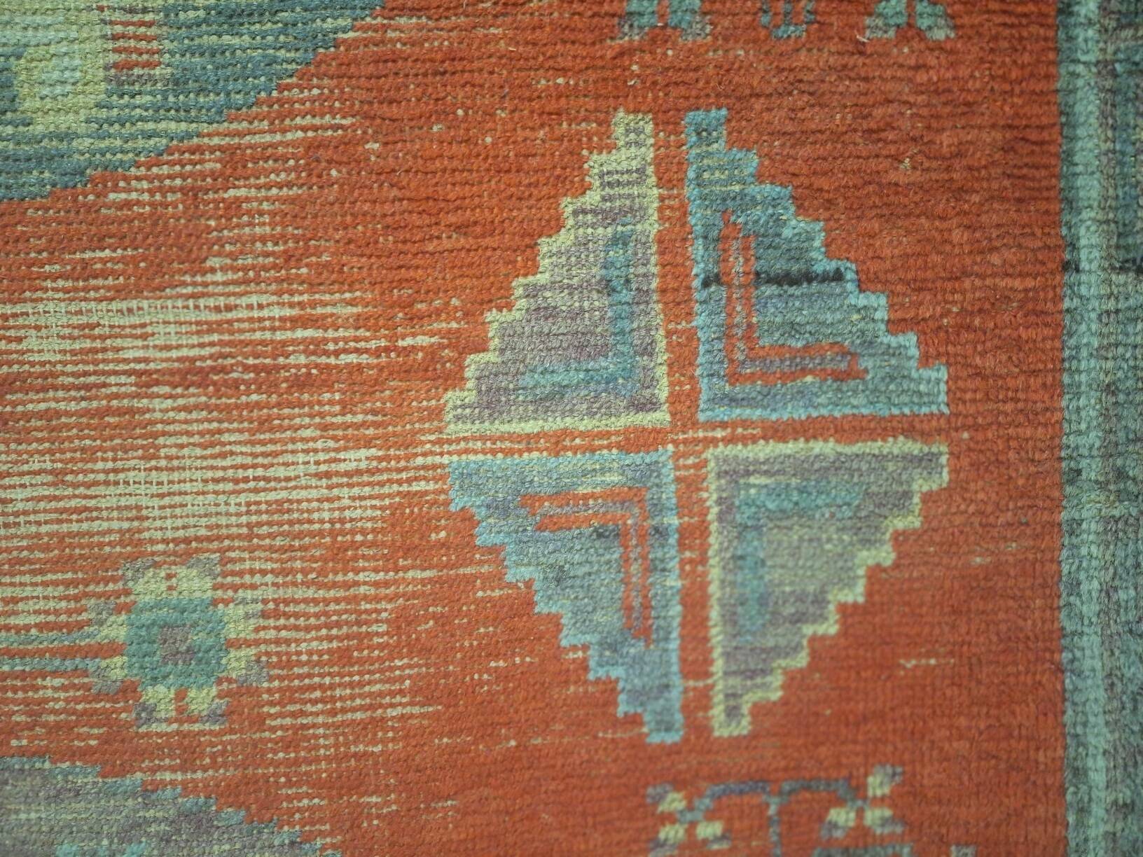 Antique Khotan rug Uyghur East Turkestan 1910