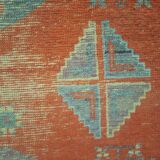 Antique Khotan rug Uyghur East Turkestan 1910