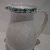 Pitcher decorated with ceramic peaches Himark Italy