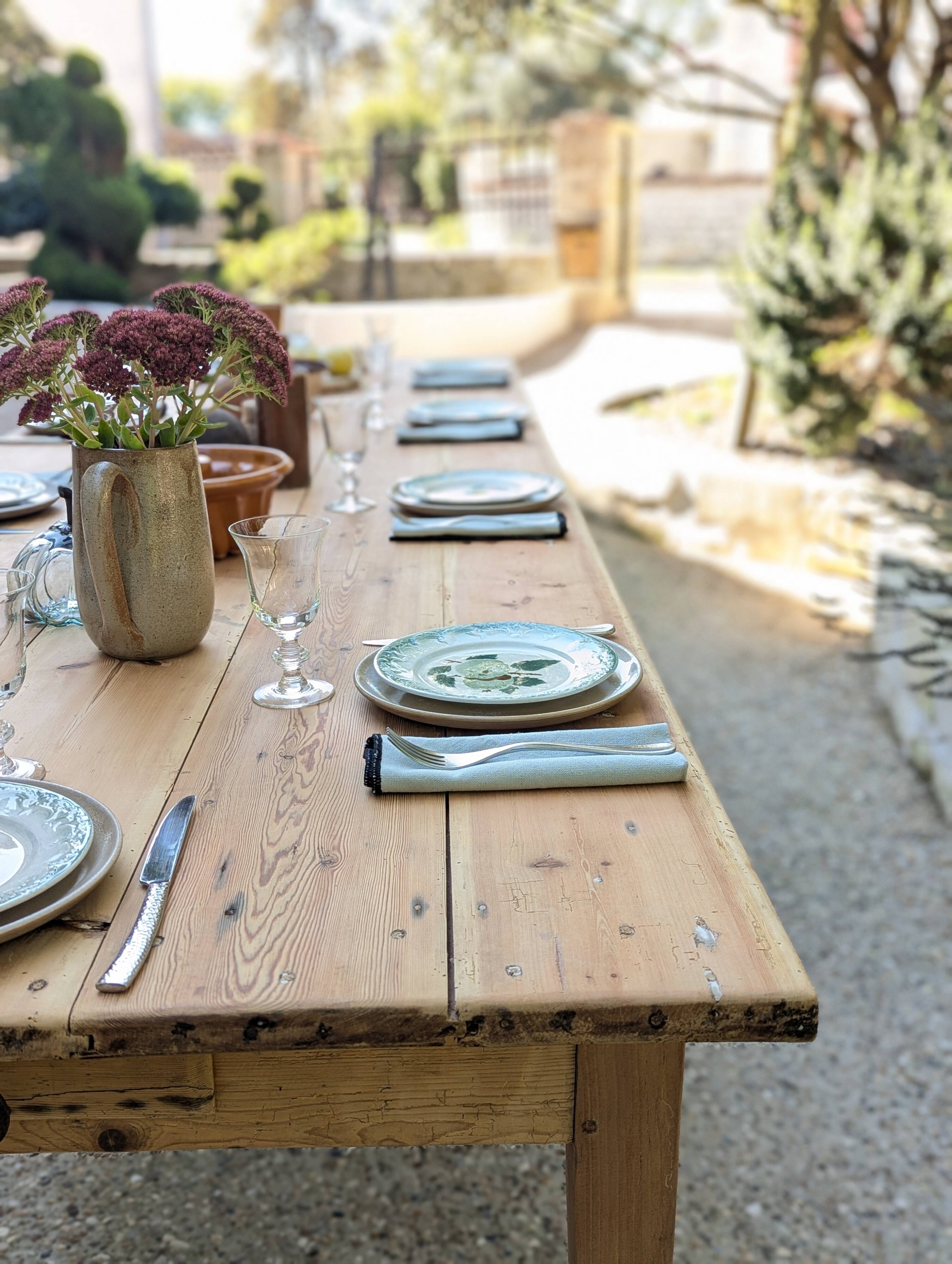 Large farmhouse table