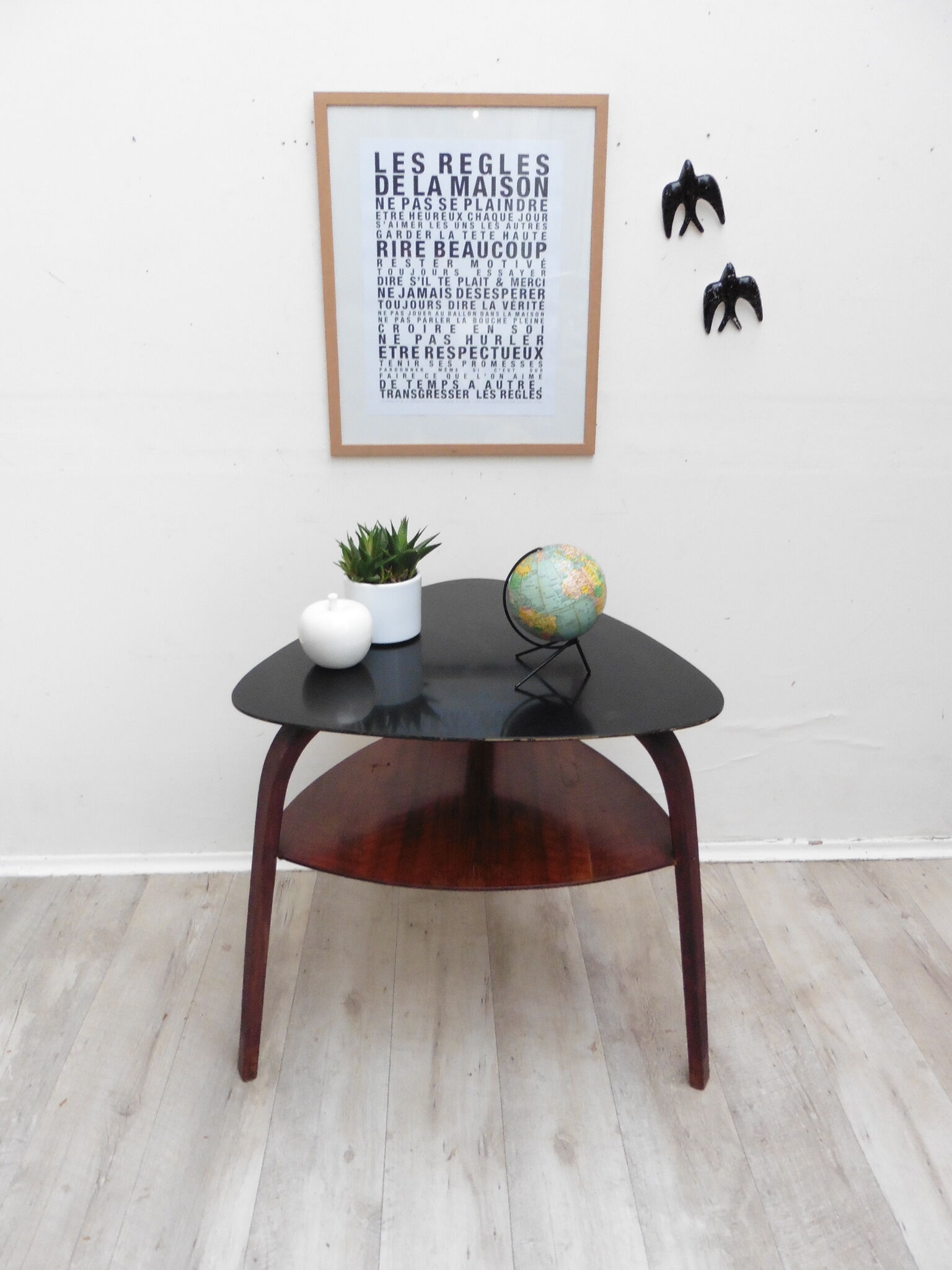 Table low Bow Wood of Steiner