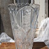 Vase verre transparent