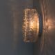 Wall light ceiling light molded glass 1970 1980 seventies eighties