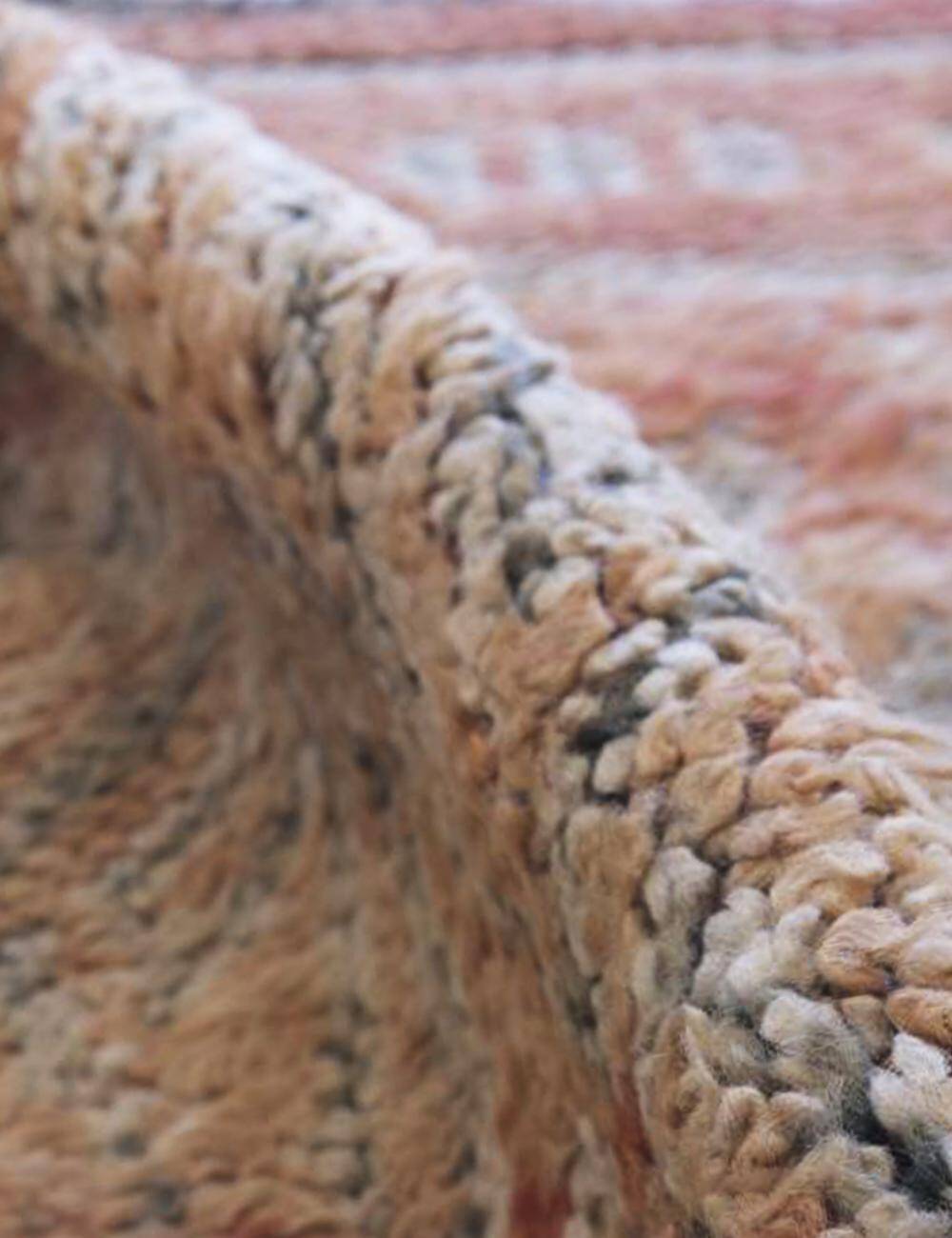 Terracotta Berber rug - 233 x 205 cm