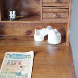 Old wooden writing desk