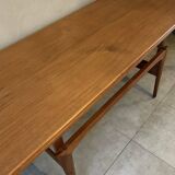 Table modulable danoise en teck Kai Kristiansen 1960