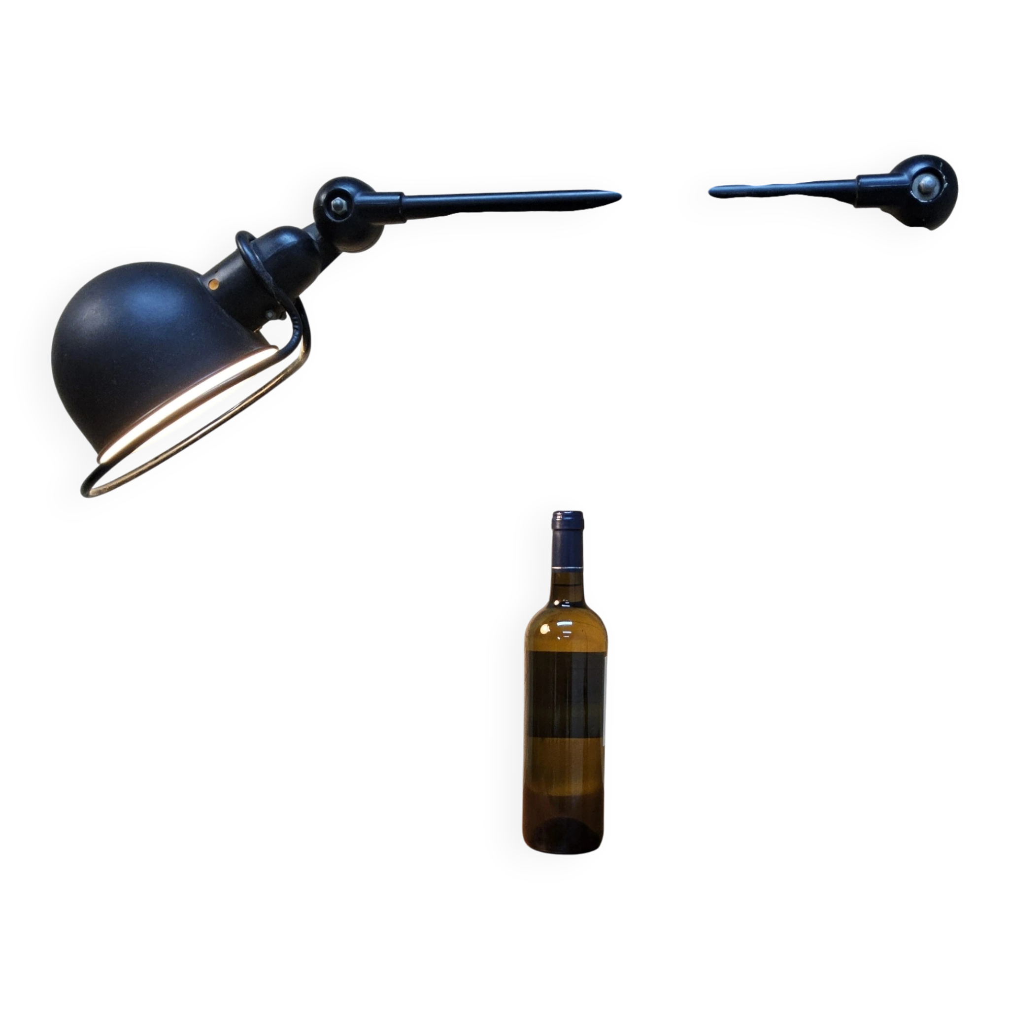 Vintage Jielde industrial adjustable factory lamp ^ desk