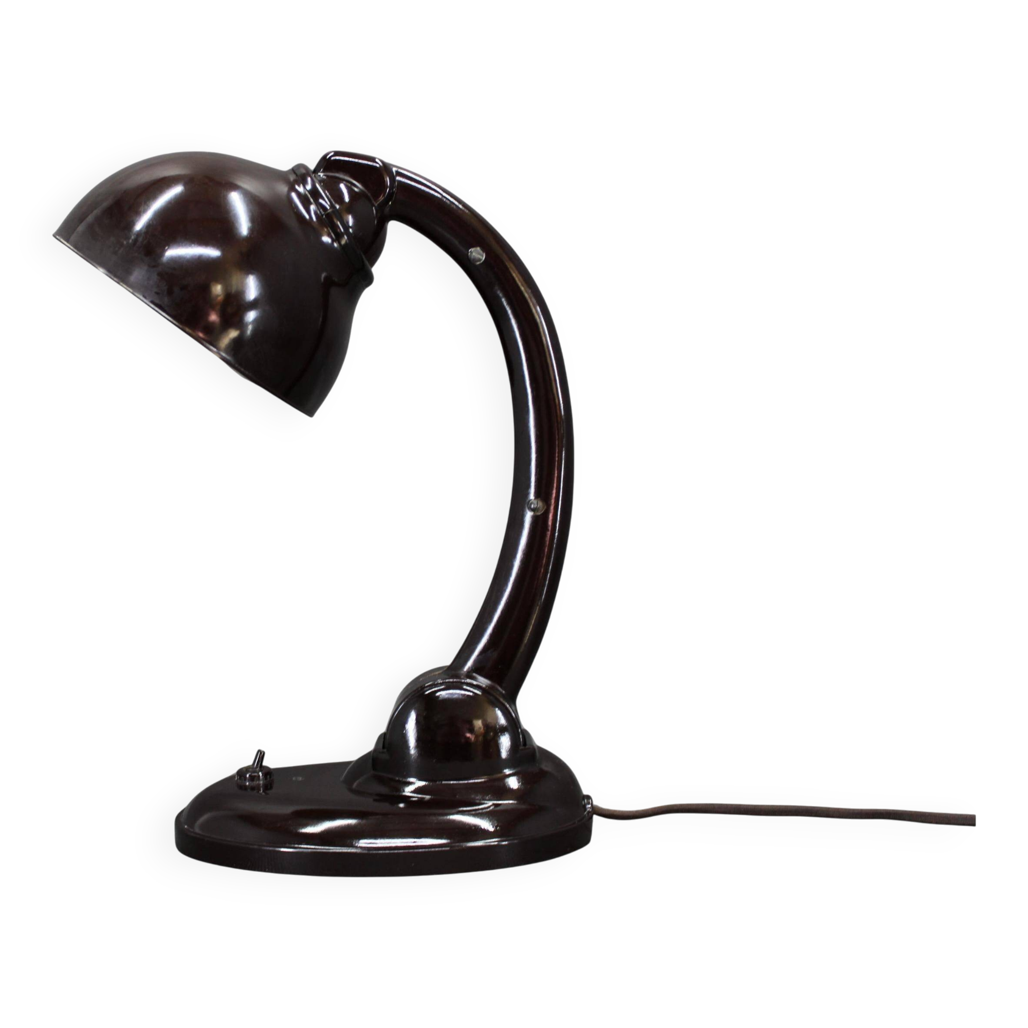 Bauhaus Bakelite Table Lamp by Electrosvit, Model 11126, 1930s