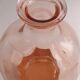 Pink glass carafe-art deco style-star stopper