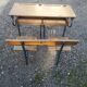 Vintage school desk