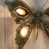 Pair of butterfly sconces by Henri Fernandez