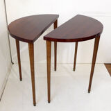 Set de 4 tables gigognes en bois