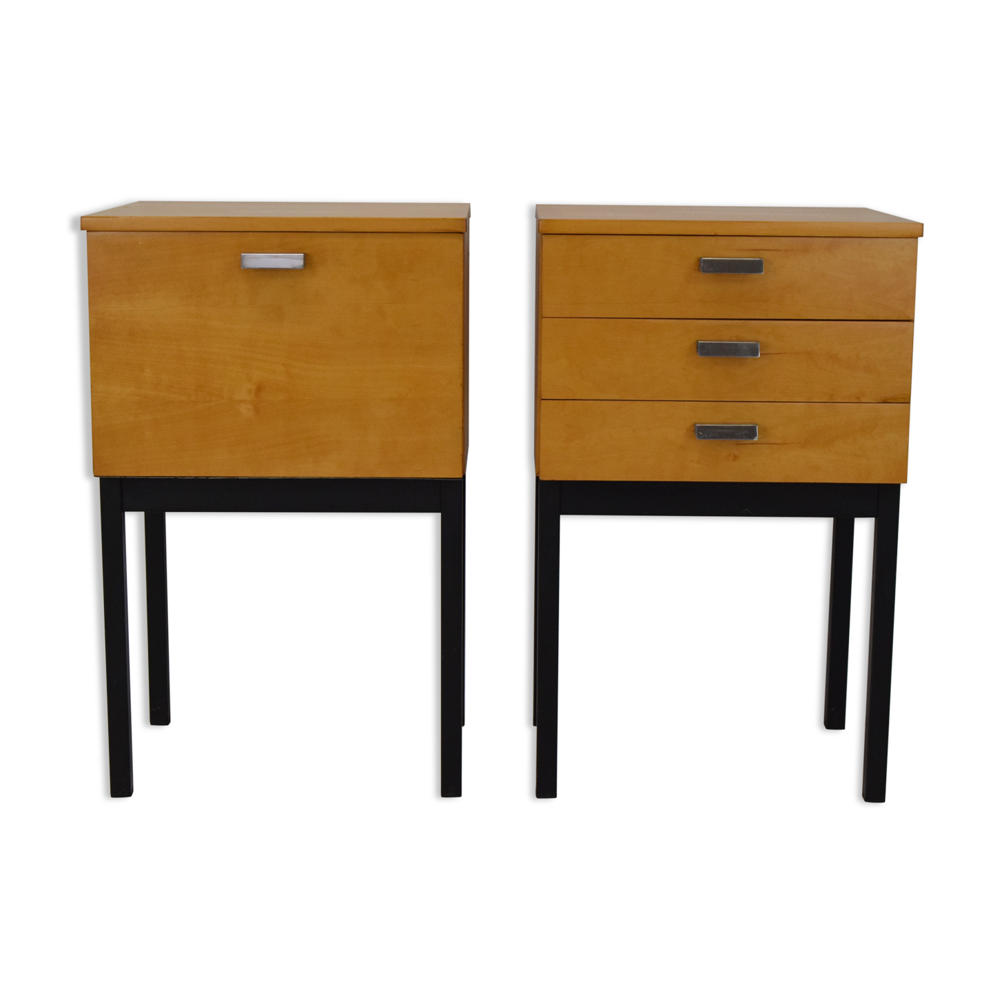 Bedside Tables,UP zavody Bucovice,1970's.