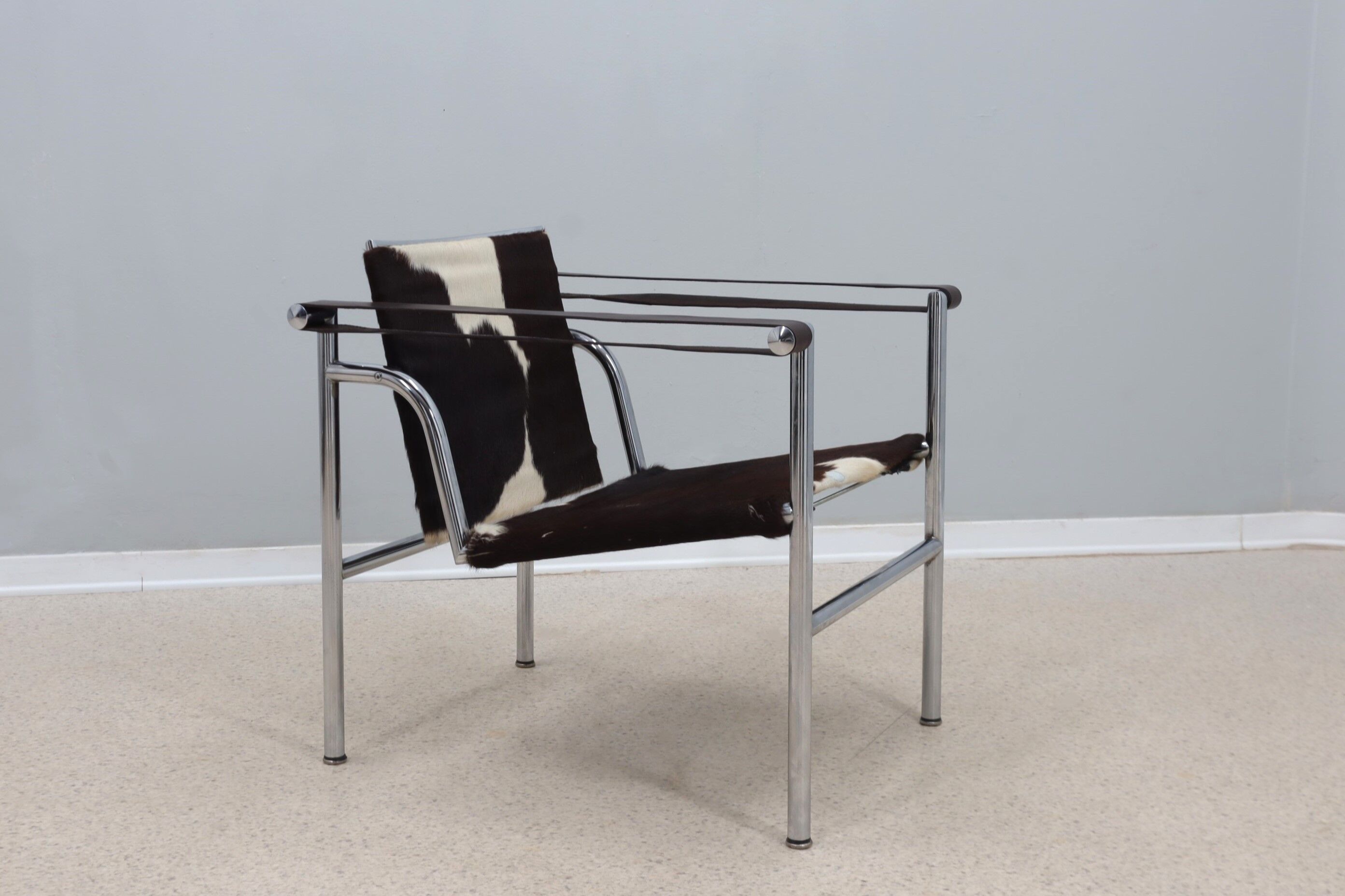 LC1 pony armchair original Cassina 1970s