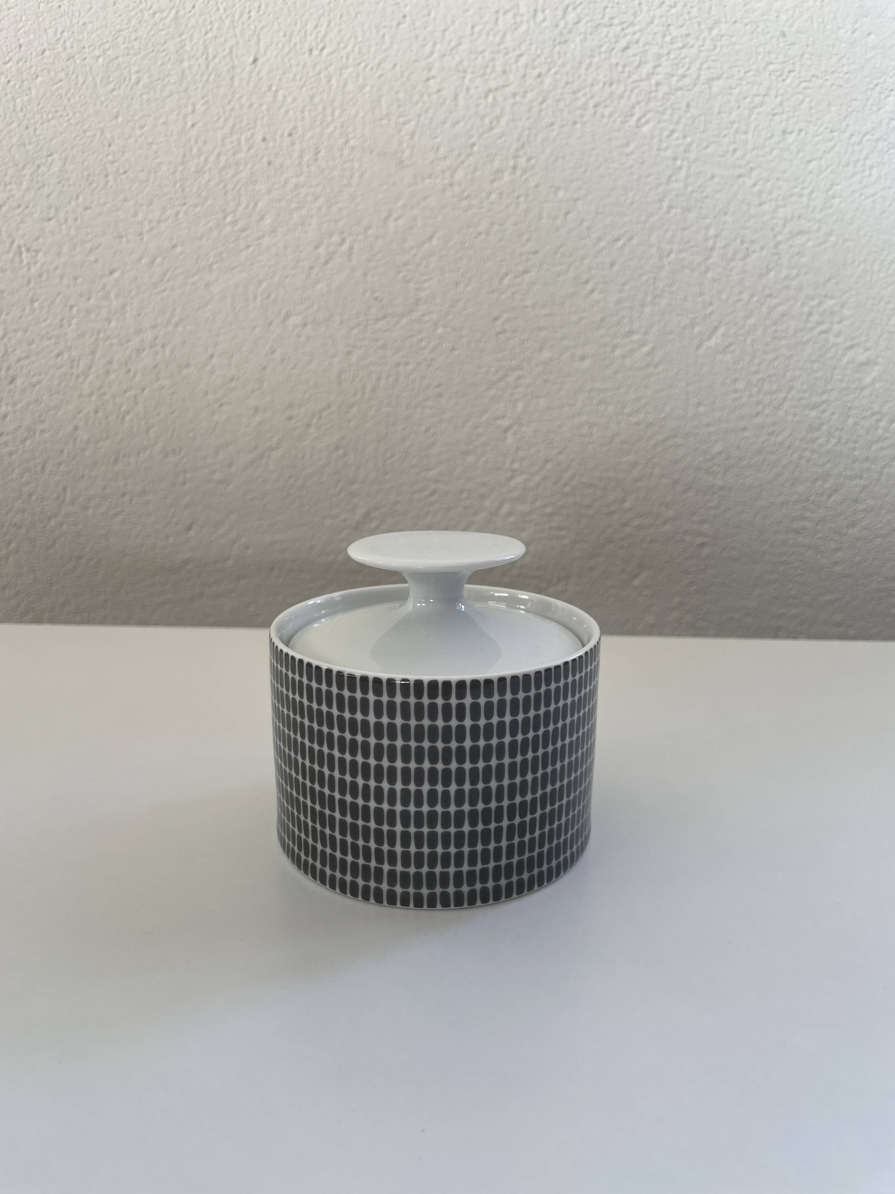 Medaillon Onyx tea set by Theo Baumann and Richard Scharrer for Thomas