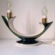 Lampe en céramique irisée de Verceram France c.1960