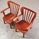 Paire de fauteuils Canada de Christian E. Hansen pour Fritz Hansen Danemark 1940