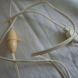 Opaline lamp 1970s vintage