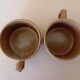 Tasses à expresso en grès de Brenne