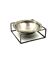 Mid-century modern silver-plated bowl / vide poche, PM Italy 1970s