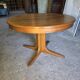 Table extensible Baumann en teck des années 60, (2 rallonges)