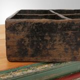 Industrial Wooden Sorting Tray, Belgium 1920s